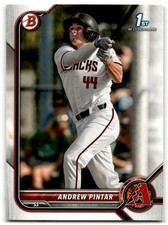 2022 Bowman Draft #BD-138 Andrew Pintar Arizona Diamondbacks