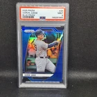 2025 Panini Prizm Aaron Judge Blue Prizm #/199 PSA 9 New York Yankees #26