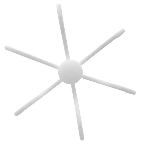 Hinkley Lighting 45016 Maris 6 Light 36"W Taper Candle Style - Textured Plaster - Picture 2 of 5