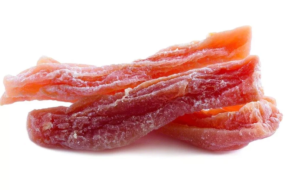 Lanzas de papaya seca naturales SIN TINTE/SIN SO2/SIN AZÚCAR 8 oz a 5 lb Foto 3 de 3