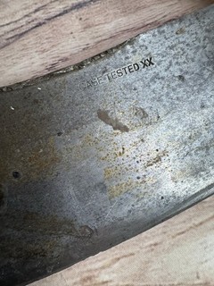 Vintage Antique CASE XX Meat Cleaver Chopper Butcher Knife