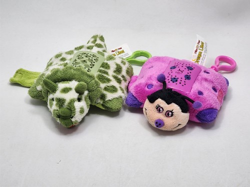 LESEN Dream Lite Kissen Haustier Rucksack Clip Mini Plüsch Marienkäfer Dinosaurier Triceratops - Bild 2 von 13