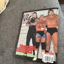 WWF Magazine October 1999 WWE Undertaker Kane Big Show Cover