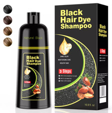 Champu Para Cubrir Canas Cabello Negro Hierbas Naturales Brillo Y Crecimiento