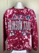 Vintage 90s Alabama Crimson Tide Sweatshirt Crewneck Galt Sand Made In USA