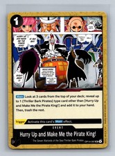 One Piece TCG Hurry Up and Make Me the Pirate King! The Azure Sea's Seven OP14 O