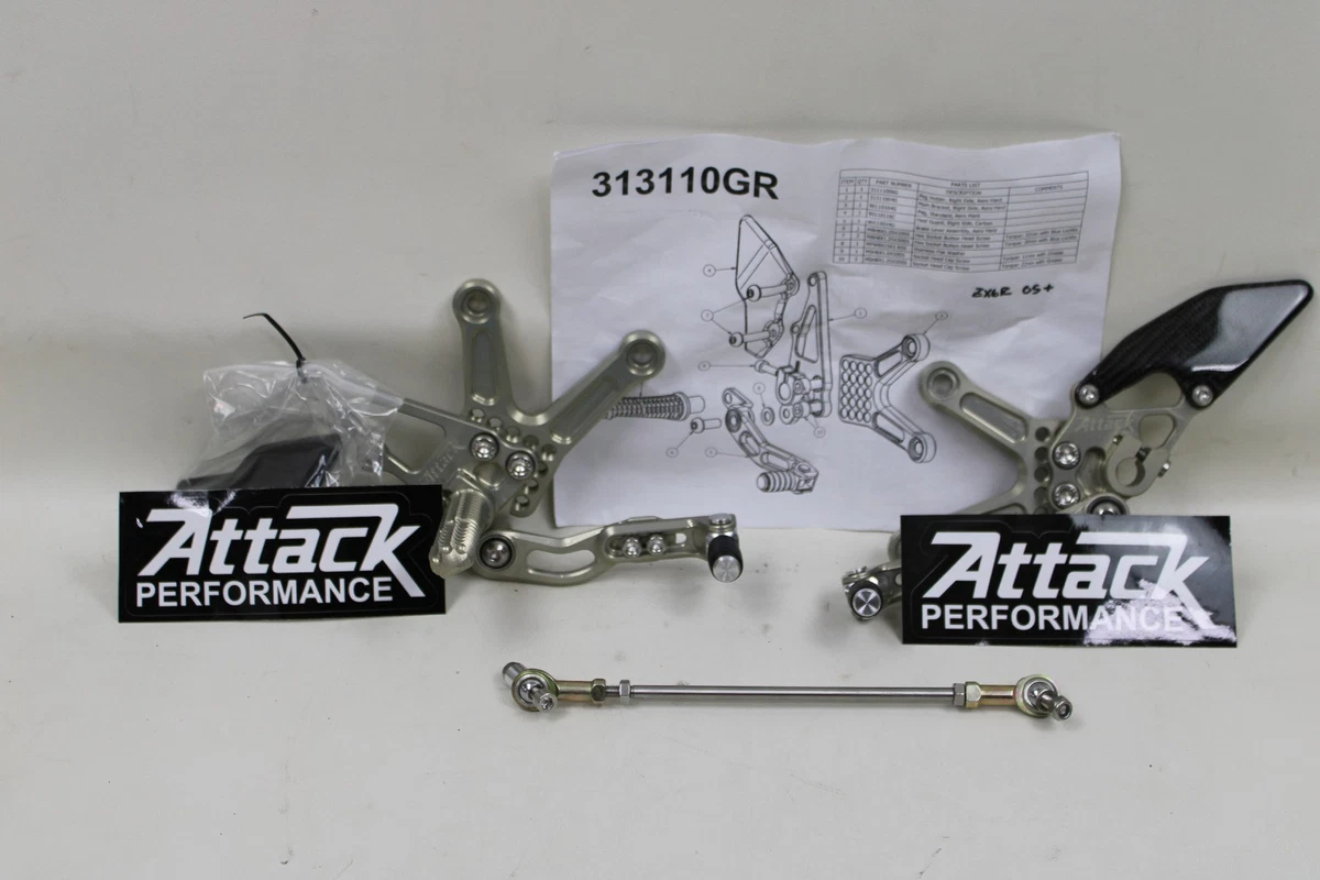 Kawasaki Motorcycle Foot Pegs & Pedal Pads for Kawasaki Ninja ZX6R