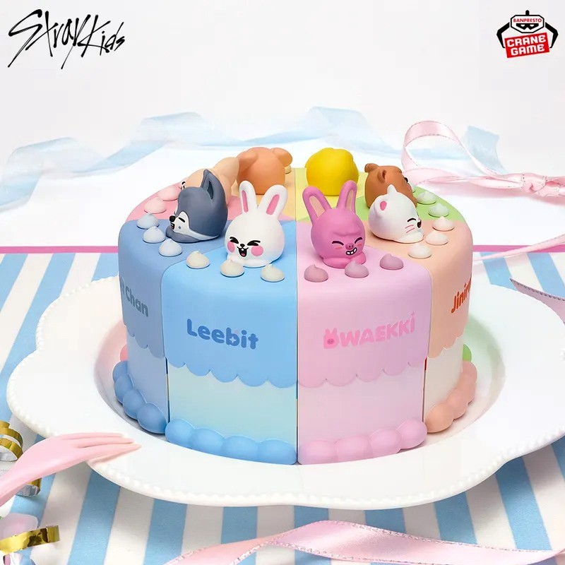 Stray Kids SKZOO BIRTHDAYCAKE 3個セット STRAY KIDS SKZOO BIRTHDAY CAKE COLLECTION OFFICIAL FIGURE BANDAI