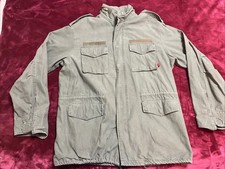 RothCo Olive Drab Green Field Jacket M-65 Military Fatigue Lg Reg RN 37572
