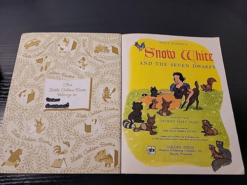 4 kleine goldene Bücher Lot Schneewittchen, Scuffy, Begleitwagen, der kleine Motor, der könnte - Bild 15 von 17