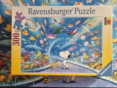 Ravensburger Puzzle Puzzel Peanuts Snoopy Im Aquarium 300 Teile 130740