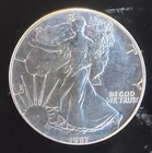 1987 American Eagle Toned Walking Liberty Bullion Vtg-0.999 Silver 1 Oz Coin 1q