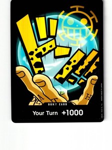 ONE PIECE ドン!!カード +1000 One Piece card game english Don!! Card Your Turn +1000 Holo | eBay