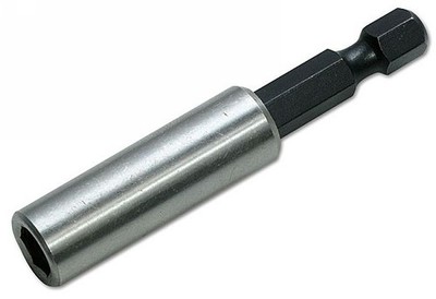 LASER 3135 60mm Magnet Bithalter 1/4'' Zoll Schaft Bits Chrom Vanadium Stahl