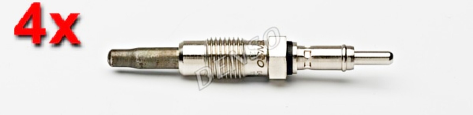 DENSO 4x Glow Plug For FIAT Doblo Mpv Cargo Palio Weekend Punto 99-12 46751764