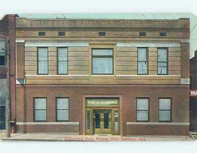 #ad Divided Back BUILDING Hot Springs Arkansas AR : make an offer ho3521 $1.49