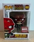 FUNKO POP VINYL #668 -- Zombie Red Skull -- Marvel Collector Corps