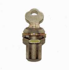 5/16" Lock Key & Barrel Sleeve For Victor & Silver King Gumball Vending Machines