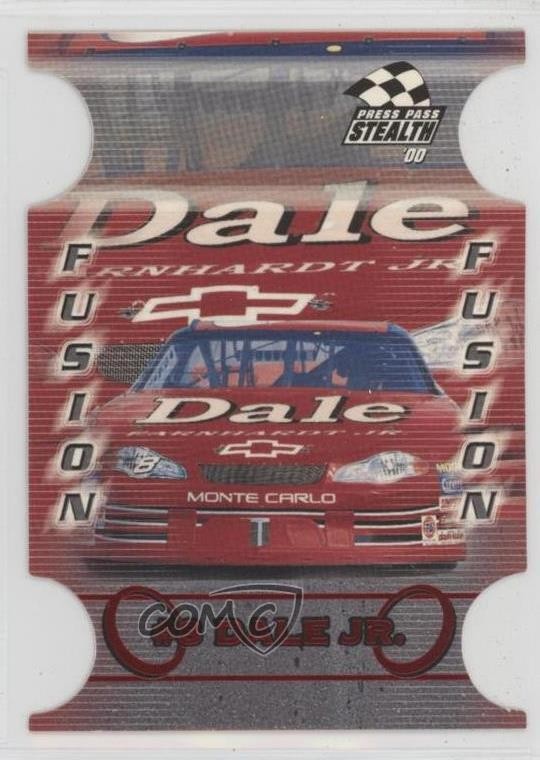 2000 Press Pass Stealth Fusion Red Hot Dale Earnhardt Jr #FS17 HOF 8y6