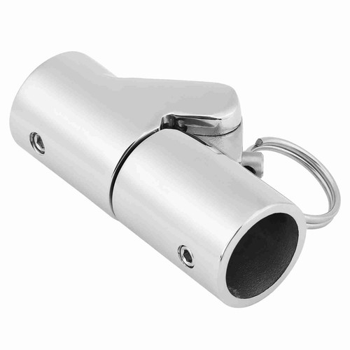 Marine Stainless Steel Folding Swivel Coupling Tube Pipe Connector Boat Hardware - Picture 11 of 12