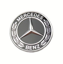 Mercedes-Benz Stern Emblem schwarz Motorhaube W177 A-Klasse C118 CLA W247 B Mercedes-Benz Stern Emblem schwarz Motorhaube W177 A-Klasse C118 CLA W247 B