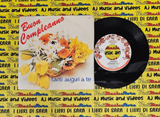 LP 45 7" SANREMINI Tanti auguri a te SERGIO MAURI Buon compleanno 1981 italy(QI3