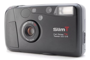 Kyocera slim t 黒 Kyocera Slim T コンパクトフィルムカメラ 京セラ スリムT SlimT