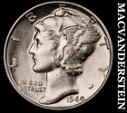 1940 Silver Mercury Dime - Scarce  High Grade  Lustrous  No Reserve  #K4148