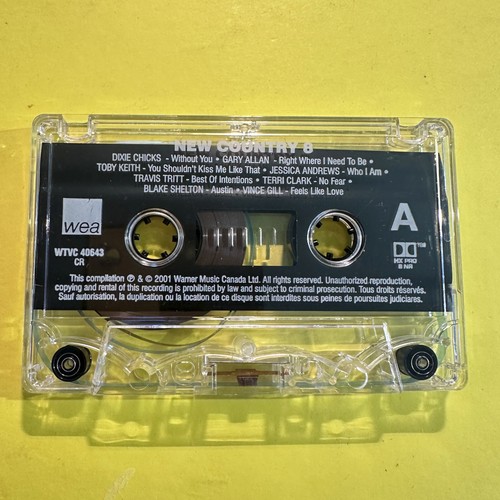 NEW COUNTRY 8 CASSETTE TAPE - Picture 6 of 7