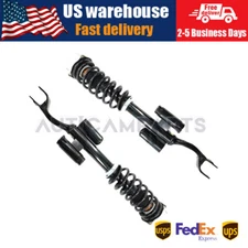 Pair Front Shock Absorber Struts Assys ADS Fit Mercedes C43 AMG C450 W205 4Matic