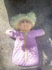 Vintage Cabbage Patch Kids Girl - Blonde Hair Green Eyes