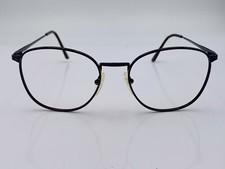 Vintage Logo Paris LM626 Burgundy Oval Metal Sunglasses France FRAMES ONLY