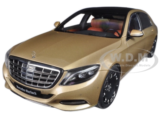 AUTO art☆Mercedes-Maybach Sクラス ゴールド ミニカー AUTOart Mercedes Maybach S-Klasse S600 SWB Gold 1:18 76294