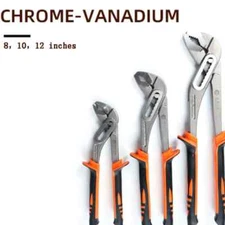 Water Pump Pliers Universal Wrench Open Grip Pipe Pliers Large-nosed Hand Tools