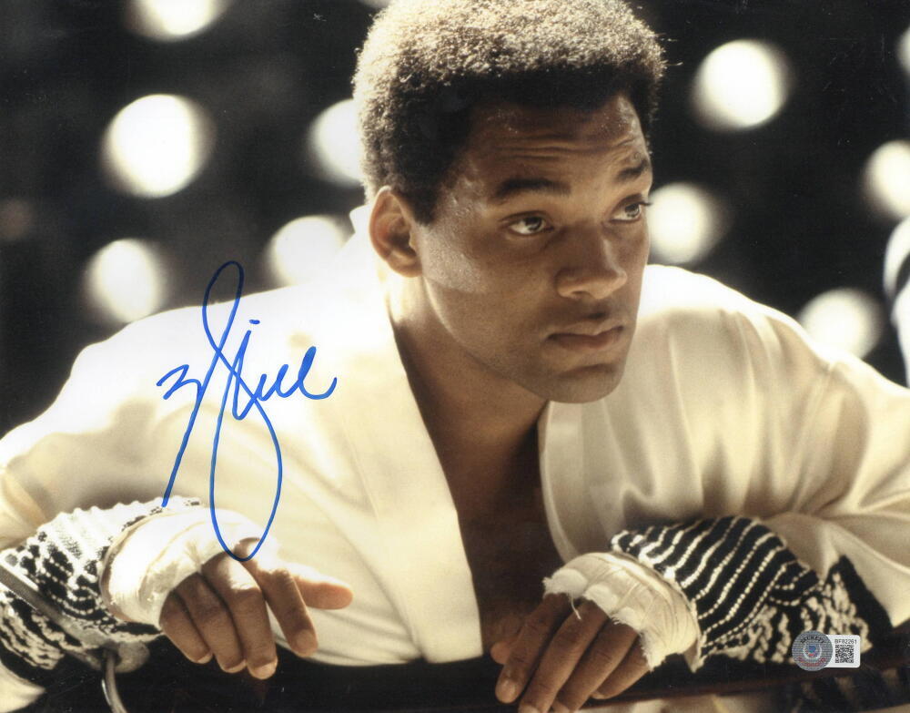 WILL SMITH Autographed Signed 11X14 PHOTO ALI AUTHENTIC BECKETT HOLOGRAM 