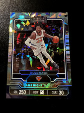 2023 Panini Contenders Game Night Ticket CRACKED ICE Julius Randle. #d /25 SSP