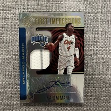 2020-21 Illusions First Impressions Karim Mane RPA Magic Auto Patch Rookie