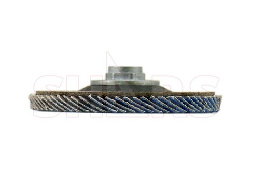 CGW 5 PZ 4-1/2 x 5/8-11 UNC 60 Grana Tipo 27 ZS Zirconia Alluminio Flap Disc S| - Foto 4 di 7