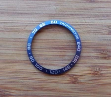 Tag Heuer Formula 1 CAZ1014, Bezel Insert- Blue- Diameter: 40.15mm - inner:33.15