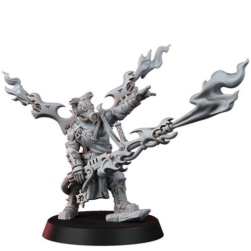 Chaos Renegades of Pain High Flame of Cult - Эксклюзивная 28-миллиметровая миниатюра для Wargames 4390₽