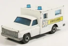 MATCHBOX 41 CHEVY SQUAREBODY AMBULANCE LESNEY SUPERFAST ENGLAND AID