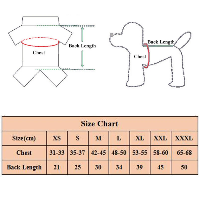 Mascota Perro Gato Cálido Polar Suéter Chaleco Abrigo Chaqueta Cachorro Camiseta Ropa Disfraz+ Foto 2 de 4