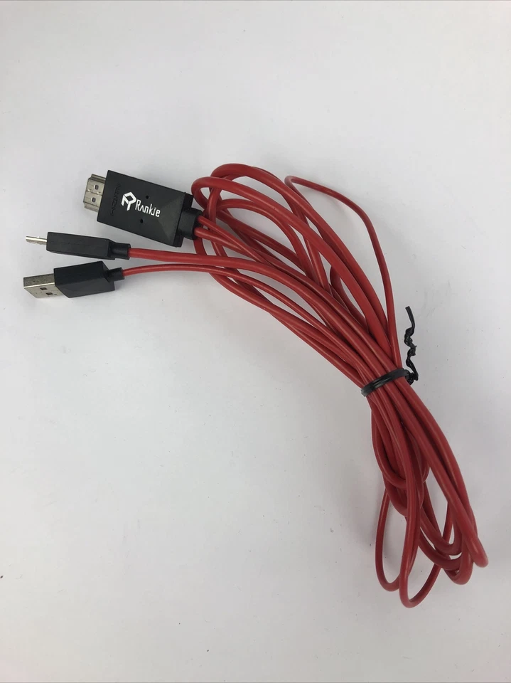 Cable adaptador MHL Micro USB macho a HDMI macho para teléfonos celulares Android Tablet TV Foto 2 de 2