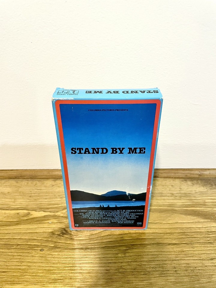 Stand by Me (VHS, 1986) River Phoenix Corey Feldman Kiefer Sutherland