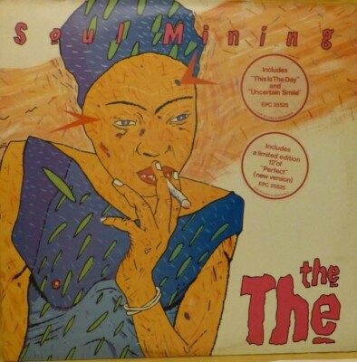 THE THE Soul Mining LP Ltd w Bonus 12'' & Inners UK 1983 Epic NM