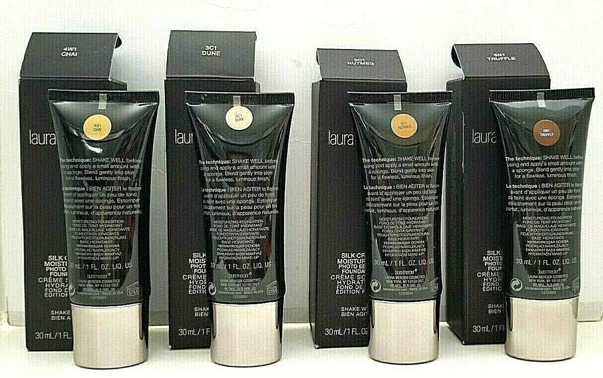 Laura Mercier Silk Creme Moisturizing Photo Edition Foundation 1oz