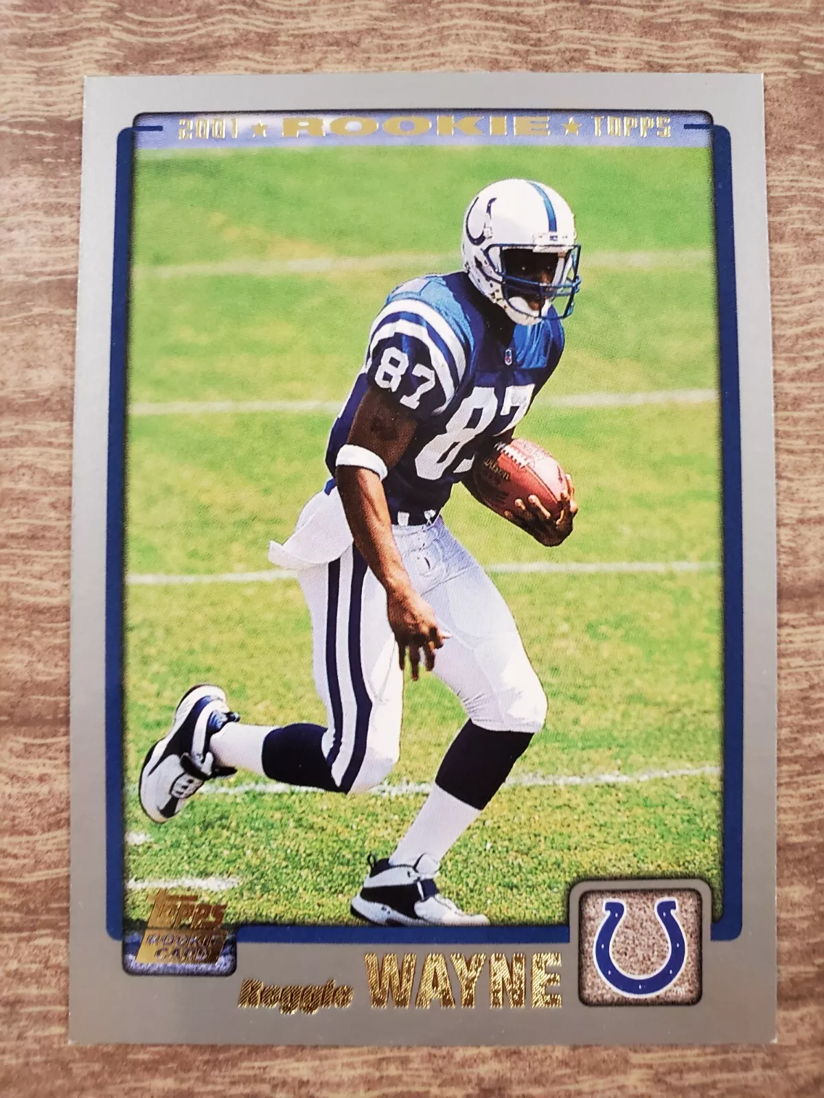 Reggie Wayne trading card