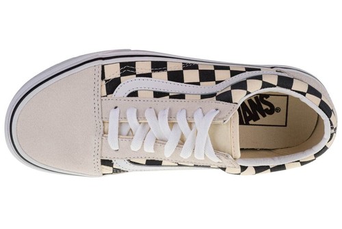 Vans Unisex Old Skool Sneaker, Checkerboard/Off White/Black, Men 8/Women 9.5 - 第 3/5 張圖片
