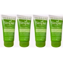 Lot of 4x Simple Kind to Skin Moisturizing Facial Wash - 5 fl oz NEW
