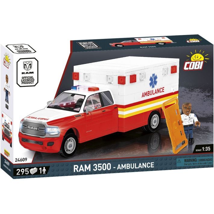 COBI 24609 - Dodge RAM 3500 - Ambulance in 1:35 - Bild 2